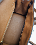 Hermes Birkin 25 Gris Mouette/Gold Togo PBHW - 图片 9