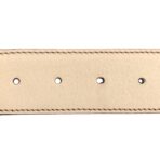 Calfskin Web Interlocking G White 75 30 White - 图片 3