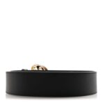 Moon Calfskin Pearl Double G Belt 70 28 Black Cream - 图片 2