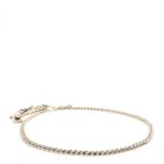 Metal Resin Crystal CC Lipstick Chain Belt 85 Gold Pink Black - 图片 2