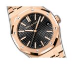 41mm 18k Rose Gold Black Dial on Bracelet - 图片 2