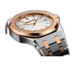 37mm Stainless Steel and 18k Rose Gold Silver Dial Automatic - 图片 2