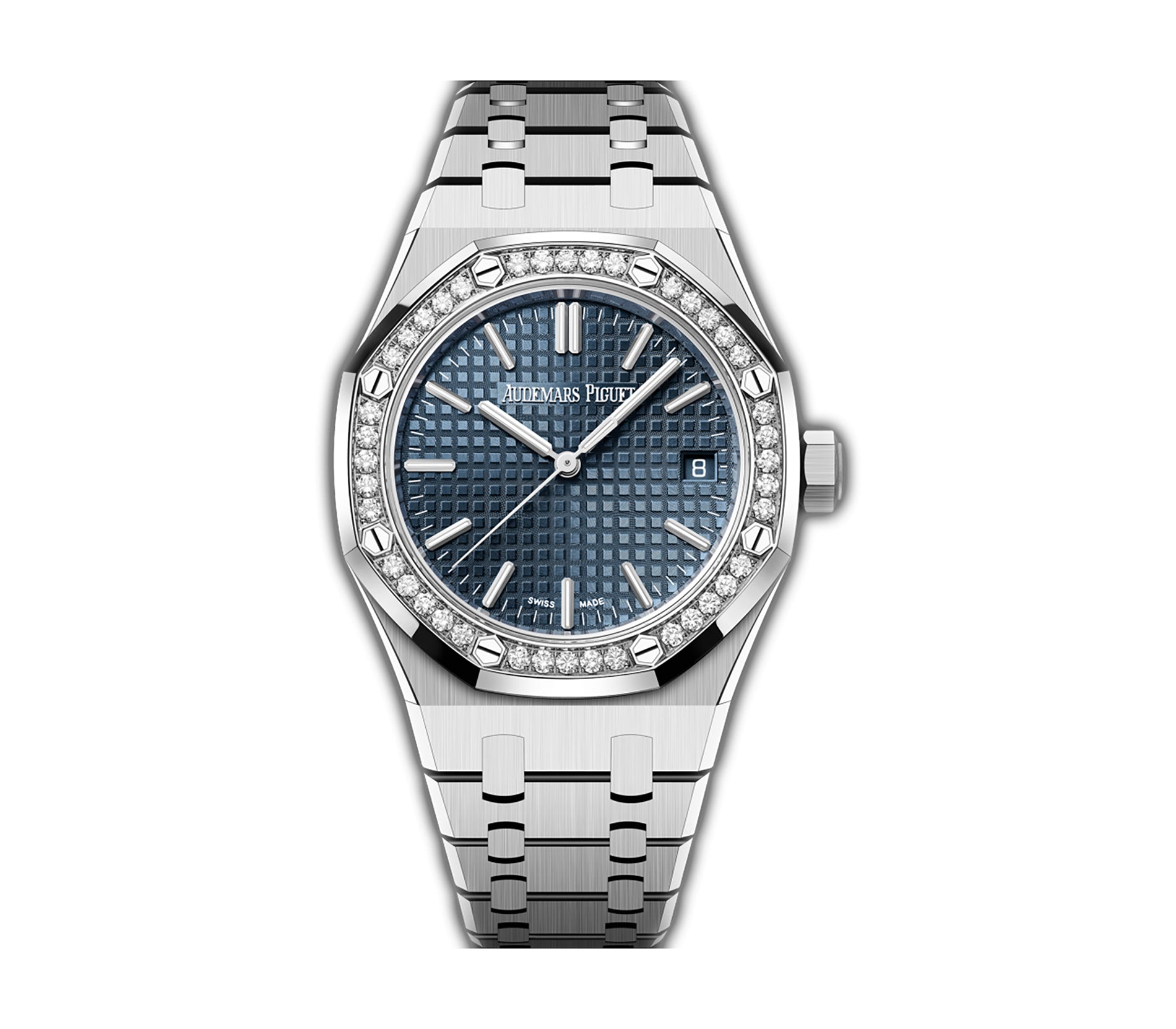 AP-15551ST.ZZ_.1356ST.05.jpg 37mm Stainless Steel Diamond Bezel Blue Dial Automatic - 图片 1