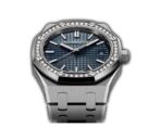 34mm Steel Diamond Bezel Blue Dial Auto - 图片 2
