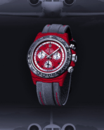 DiW Rolex Daytona "AVIA RED" In Quartz Fiber (Retail: €60 990) - 图片 7