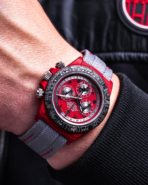 DiW Rolex Daytona "AVIA RED" In Quartz Fiber (Retail: €60 990) - 图片 3