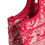 DIOR Book Tote Mini - Red/Cream - 图片 10