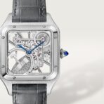 Santos-Dumont Skeleton Watch with micro-rotor WHSA0032 - 图片 5