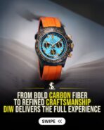 DiW Rolex Carbon Daytona "AVIA AZURE BLUE" (Retail: €59 990) - 图片 2