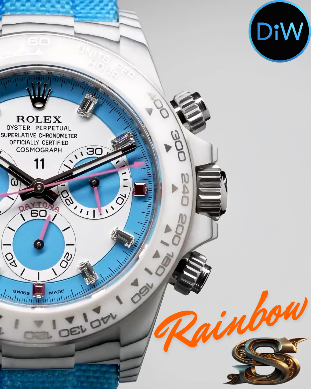 Darren11-6.png DiW Rolex Daytona CarboQuartz "RAINBOW S UNIQUE" (Retail: €65 990) - 图片 1
