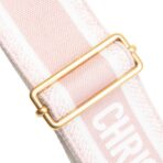 CHRISTIAN DIOR Adjustable Canvas Shoulder Strap - Pink - 图片 10