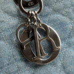 DIOR Vintage Medium Lady Dior w/Strap - Denim Cannage - 图片 14