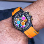 NTPT Carbon Rolex DiW Daytona "MOTLEY ORANGE" (Retail: €58 990)