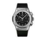 45mm Titanium Chronograph Black Dial