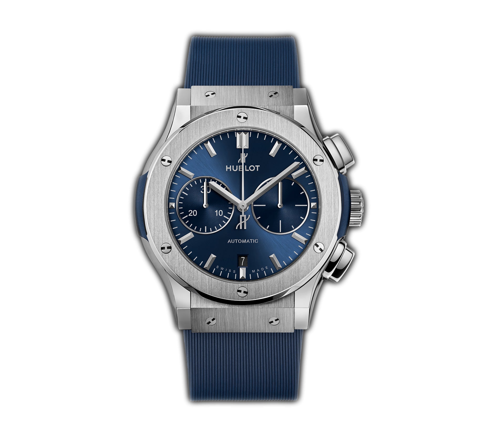 Hublot-521.NX_.7170.RX_.jpg 45mm Titanium Chronograph Blue Dial - 图片 1