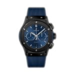 42mm Classic Fusion Ceramic Blue Dial Chronograph