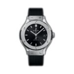 38mm Titanium Black Dial