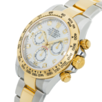Rolex Daytona 116503 – Two-Tone 18k Yellow Gold & Stainless Steel Mother of Pearl Diamond Dial - 图片 2