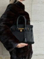 Hermès Birkin 30 Clemence Black GHW - 图片 9
