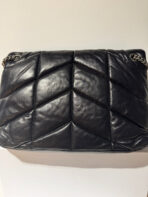 Loulou Puffer Medium Black Quilted Shoulder Bag - 图片 8
