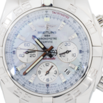 Breitling Chronomat 44 AB0110 – 44mm White Dial Automatic Chronograph - 图片 2