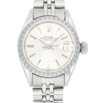 Rolex Oyster Perpetual Date 76094 Silver Dial 26 mm Ladies Watch - 图片 2