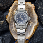Rolex Oyster Perpetual Date Ref. 67180 – Black Arabic Numeral Dial – Steel - 图片 5