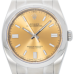 Rolex Oyster Perpetual 116000 36mm – White Grape Sunburst Dial - 图片 2