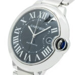 Cartier Ballon Bleu Stainless Steel 44MM Black Dial And Stainless Steel Bracelet - 图片 2