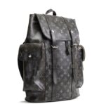 LOUIS VUITTON Christopher MM Brushed Monogram Eclipse Cowhide Backpack - 图片 3