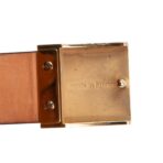 LOUIS VUITTON Vintage Ceinture Carre Belt Monogram - 图片 9