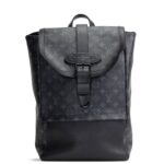 LOUIS VUITTON Monogram Eclipse Saumur Backpack