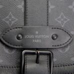 LOUIS VUITTON Monogram Eclipse Saumur Backpack - 图片 10