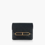 Hermès Roulis Slim Wallet Belt Bag Black GHW