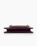 Hermès Roulis Slim Wallet Belt Bag Purple GHW - 图片 4