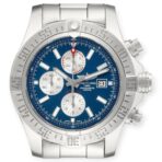Breitling Aeromarine Super Avenger A13371 Blue Dial Steel Mens Watch - 图片 2