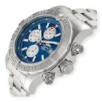 Breitling Aeromarine Super Avenger A13371 Blue Dial Steel Mens Watch - 图片 3