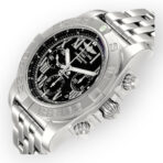 Breitling Chronomat 01 AB0110 Black Dial Chronograph Steel Mens Watch - 图片 2