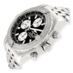 Breitling Chronomat Evolution A13356 Steel Black Dial Steel Mens Watch - 图片 3
