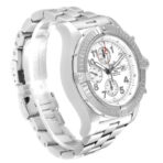 Breitling Super Avenger A13370 White Dial Chronograph Steel Mens Watch - 图片 3