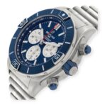 Breitling Super Chronomat B01 AB0136 Blue Dial Steel Mens Watch - 图片 3