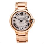 Cartier Ballon Bleu W69004Z2 36MM White Dial With Rose Gold Bracelet