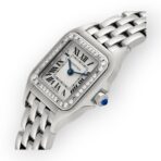 Cartier Panthere Small Steel Diamond Bezel Ladies Watch W4PN0007 - 图片 2