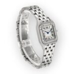 Cartier Panthere Small Steel Diamond Bezel Ladies Watch W4PN0007 - 图片 4