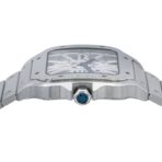 Cartier Santos WHSA0015 39.8mm White Dial With Stainless Steel Bracelet - 图片 4