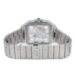 Cartier Santos WHSA0015 39.8mm White Dial With Stainless Steel Bracelet - 图片 5