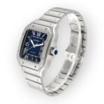 Cartier Santos WSSA0030 40mm Blue Dial With Stainless Steel Bracelet - 图片 6