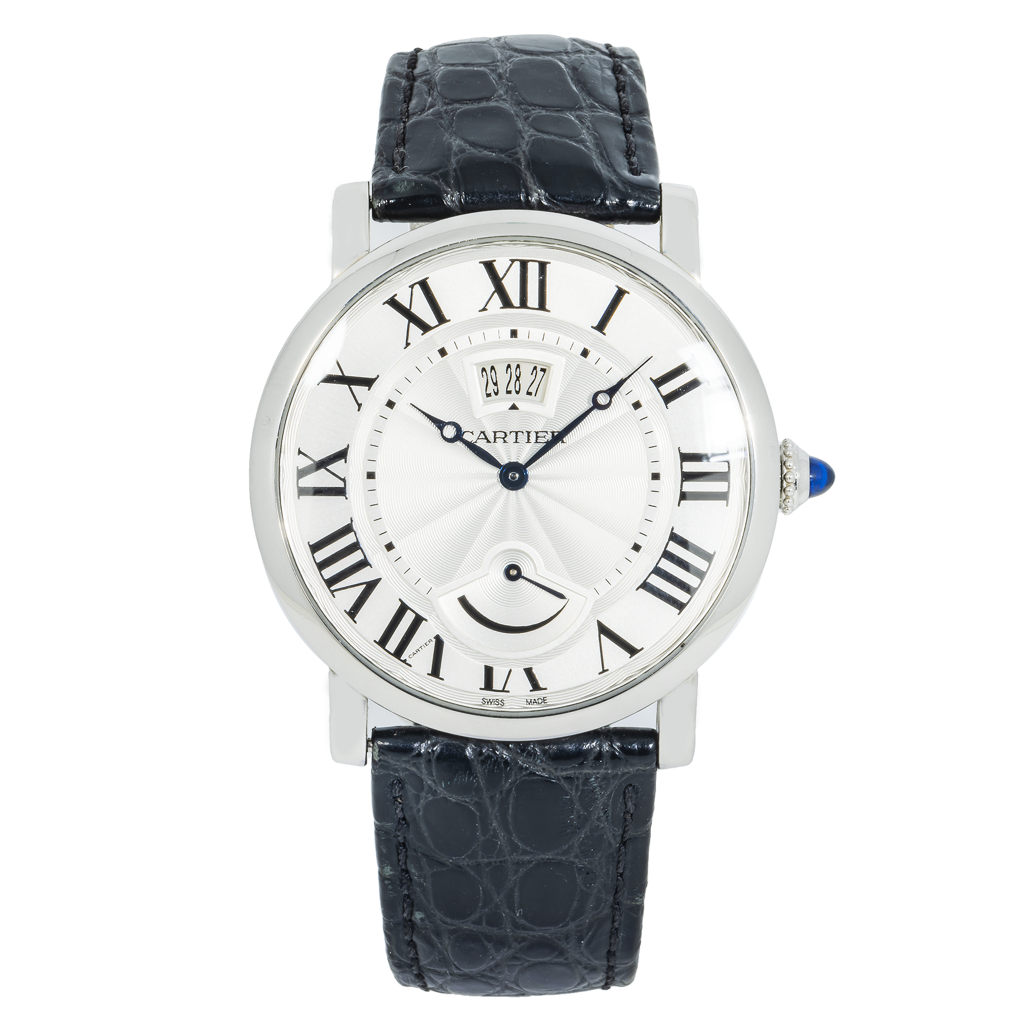 Pre-Owned-Cartier-Tank-Americaine-W1556369-Stainless-Steel-Automatic-Watch-with-Leather-Strap-JD-Watches-NY.png Cartier Tank Américaine W1556369 – Stainless Steel Automatic Watch with Leather Strap - 图片 1