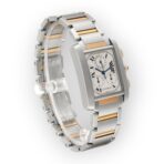 Cartier Tank Française Chronograph W51004Q4 28mm White Dial With Stainless Steel and Yellow Gold Bracelet - 图片 4