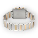 Cartier Tank Française Chronograph W51004Q4 28mm White Dial With Stainless Steel and Yellow Gold Bracelet - 图片 7